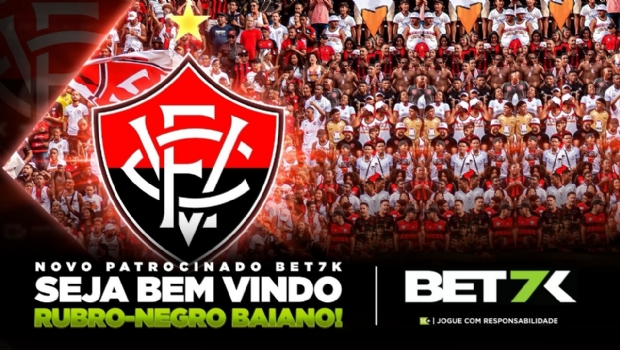 Vitória fecha com Bet7K para patrocínio máster por três temporadas