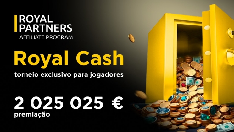 Royal Partners lança o Royal Cash, dando € 2.025.025 aos jogadores