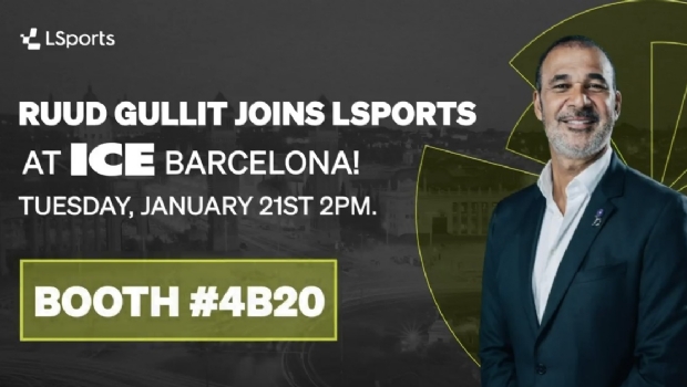 LSports propõe um meet & greet com Ruud Gullit na ICE Barcelona 2025