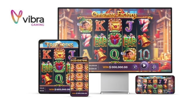 Vibra Gaming unwraps early festive gifts in new Christmas Factory slot