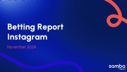 Engagement of ‘Bets’ on Instagram drops in November, but grows 23% compared to 2023