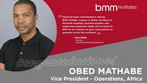 BMM Testlabs promotes Obed Mathabe to Vice President of Operations, Africa