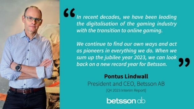 "Betsson is preparing to apply for a gaming license in Brazil in 2024"