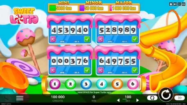 Belatra adiciona um toque "delicioso" ao clássico jogo de loteria com o Sweet Lotto