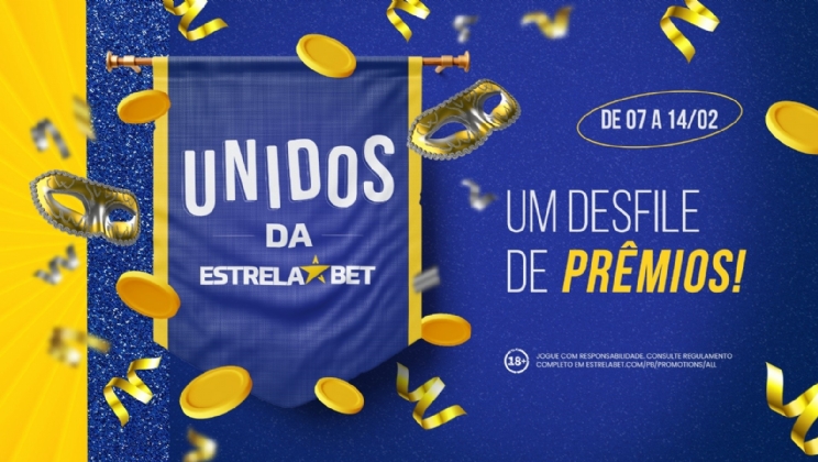 EstrelaBet anuncia campanha de Carnaval com ofertas exclusivas para jogadores do site