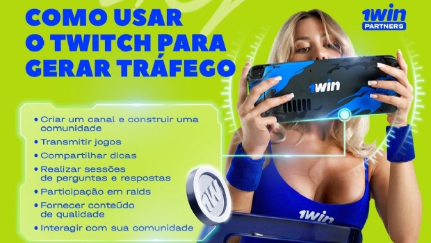 1win Partners convida parceiros a revolucionar o iGaming usando o Twitch