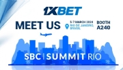 1xBet participa do SBC Summit Rio 2024 como Patrocinador Premium