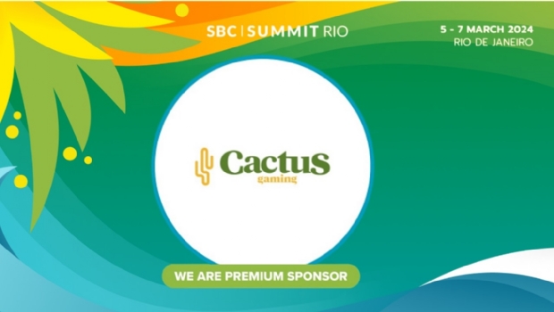 Cactus Gaming confirms its participation as a Premium Sponsor at the SBC Summit Rio