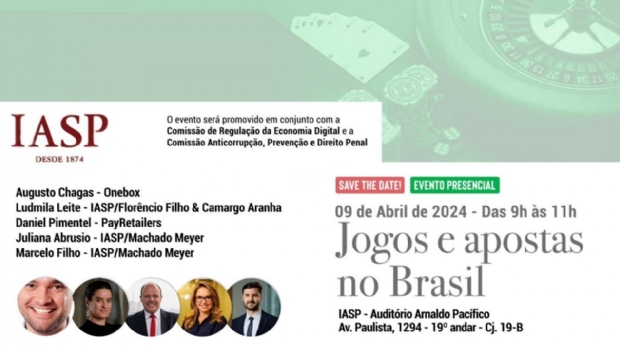 São Paulo Lawyers Institute promotes in-person debate on gaming and betting in Brazil