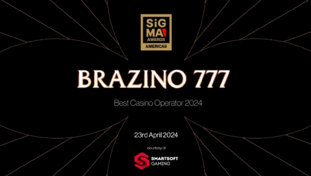 Brazino777 é finalista do prêmio “Melhor Operador de Cassino de 2024” no SiGMA Americas Awards