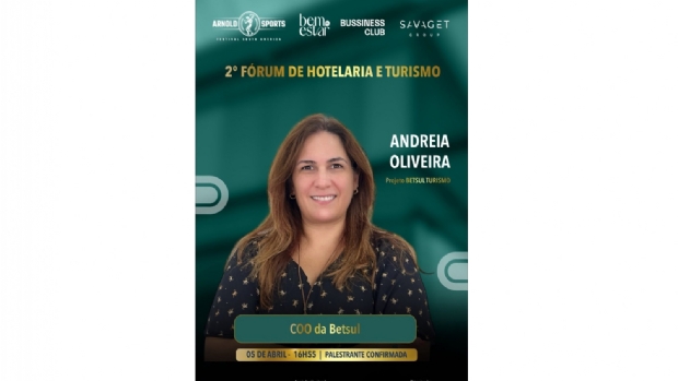 Betsul é patrocinadora do 2º Fórum de Hotelaria e Turismo durante o Arnold South America 2024