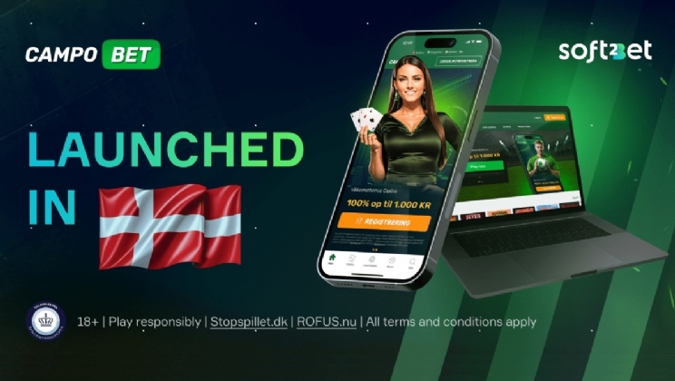 A Soft2Bet apresenta o CampoBet.dk, seu mais recente cassino e sportsbook na Dinamarca