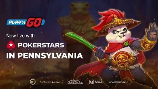 Play’n GO anuncia expansão da parceria PokerStars com lançamento na Pensilvânia