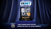 1xBet nomeada ‘Melhor Operadora de eSport 2024’ na América Latina