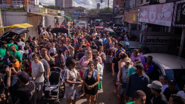 Brazino777 helps the most needy communities in Santo André at Easter