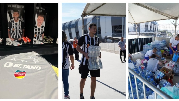 Betano e Atlético Mineiro se unem em ações de solidariedade para ajudar vítimas das enchentes