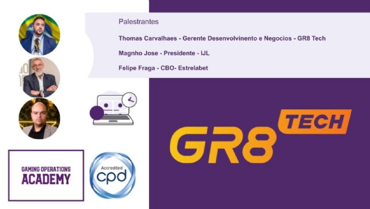 GR8 Tech e EstrelaBet discutem lucratividade das apostas esportivas no Brasil em workshop