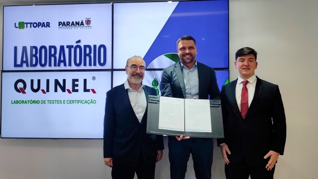 Quinel is approved as a laboratory accredited by Lottopar in Paraná