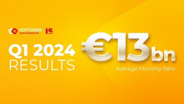 SOFTSWISS Game Aggregator hits €13 billion in monthly total bets