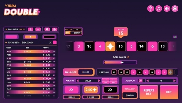 Vibra Gaming lança seu mais recente jogo de previsão rápida