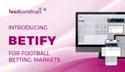 FeedConstruct lança Betify, um widget avançado de estatísticas de mercado para apostas em futebol