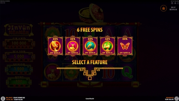 Mancala Gaming brings golden opportunities with its new title Jin Yùn Man Man