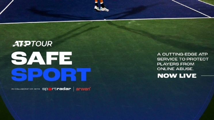 ATP lança serviço para proteger jogadores de abuso online em parceria com a Sportradar