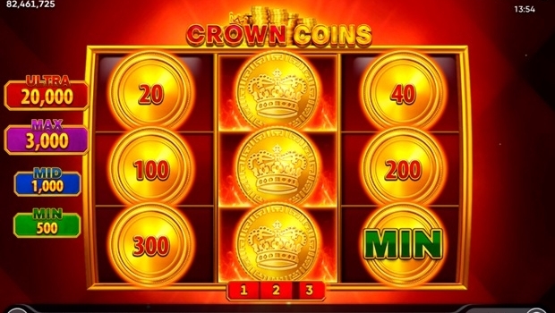 Endorphina lança seu novo slot online Crowns and Coins