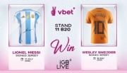 VBET sorteará camisas autografadas por Lionel Messi e Wesley Sneijder na iGB L!VE Amsterdam
