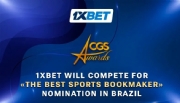 1xBet concorre ao prêmio de ‘Melhor Casa de Apostas Esportivas’ no CGS Awards 2024 em Recife