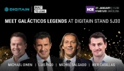 Digitain reúne equipe de “galácticos” para ICE Barcelona 2025: Figo, Salgado, Casillas e Owen