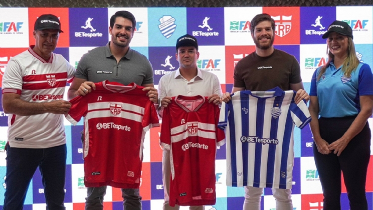 BETesporte é anunciada como patrocinadora máster de CRB e CSA