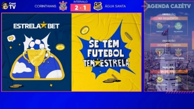 EstrelaBet signs sponsorship with CazéTV for 2025 Brasileirão and Paulistão broadcast