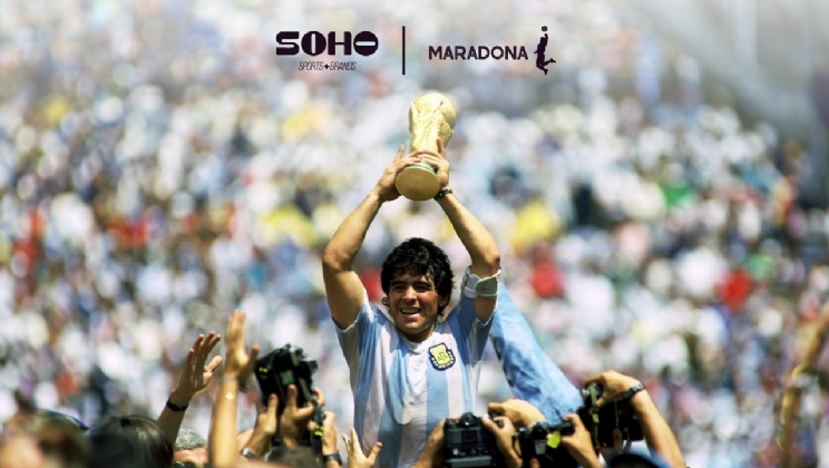 SOHO Sports & Brands adquire naming rights da marca Maradona mirando a Copa do Mundo de 2026