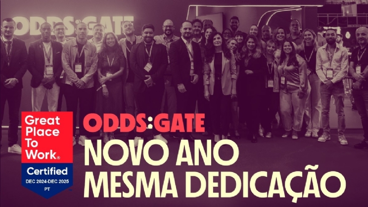 Oddsgate conquista a certificação de Great Place to Work pelo segundo ano consecutivo