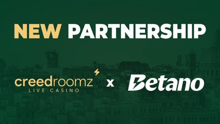 CreedRoomz firma parceria de conteúdo de cassino ao vivo com a Betano