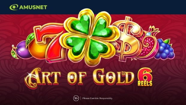 Amusnet presents a world of brilliance in Art of Gold 6 Reels