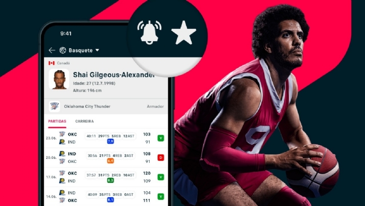 Flashscore lança "Follow Player" com notificações em tempo real para fãs e apostadores