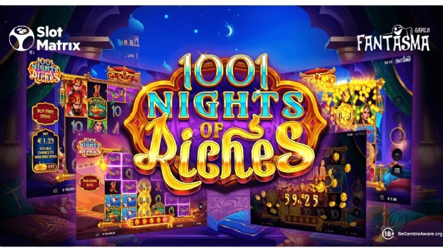 SlotMatrix spins a tale of treasures with 1001 Nights of Riches release