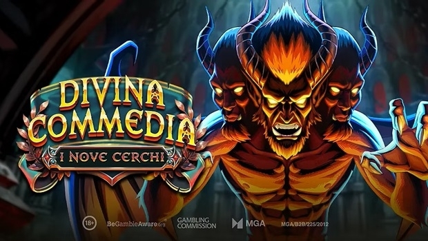 Play’n GO convida os jogadores a descerem às trevas em Divina Commedia: I Nove Cerchi