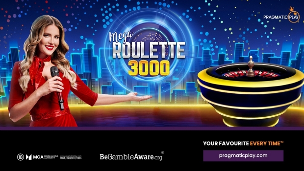Pragmatic Play transforms a live casino classic in Mega Roulette 3000