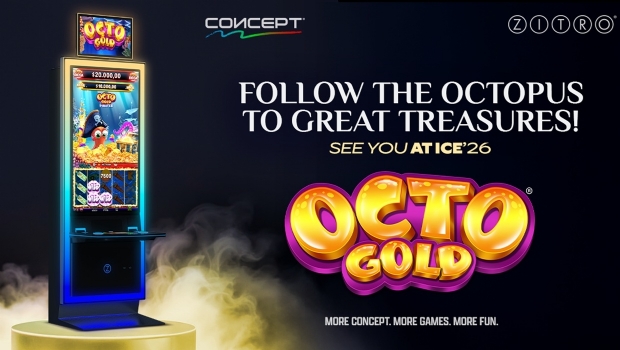 Zitro lança “Octo Gold”: Mergulhe fundo em busca de tesouros com o grande polvo!