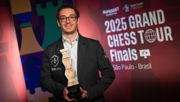 Fabiano Caruana crowned champion of the 2025 Grand Chess Tour Finals sponsored by Superbet