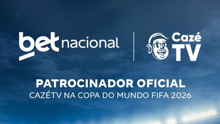 Betnacional anuncia patrocínio à cobertura da Copa do Mundo 2026 na CazéTV
