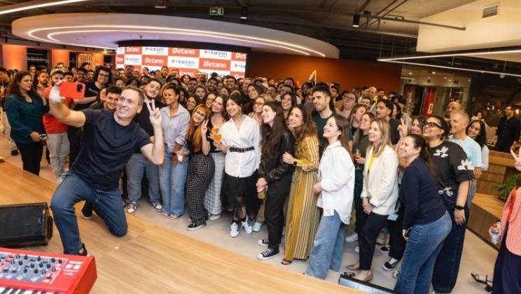 Betano inaugurou um novo andar em seu espetacular escritório de São Paulo