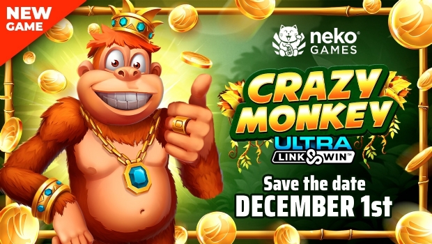 Neko Games® set December 1 launch date for Crazy Monkey: Ultra Link&Win™