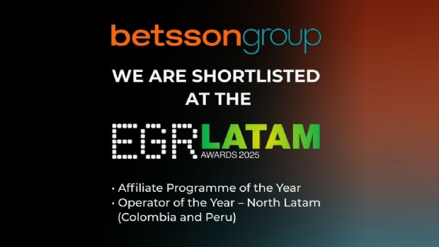 Betsson Group is shortlisted in two categories at the EGR Latam Awards 2025