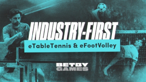 BETBY amplia portfólio de e-sims com dois títulos inéditos na indústria: eTable Tennis e eFootVolley