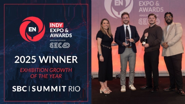 SBC Summit Rio recebe o prêmio “Exhibition Growth of the Year” no EN Indy Awards 2025