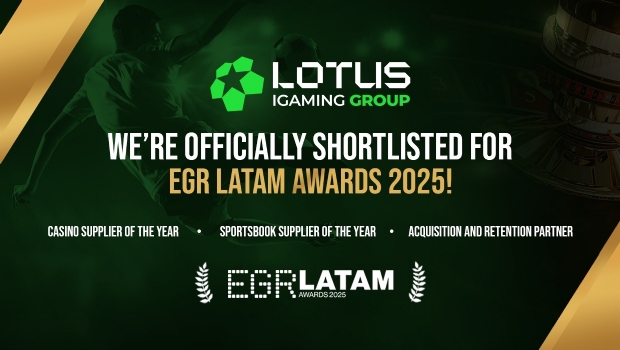 Brazilian Lotus iGaming named finalist for the 2025 EGR Latam Awards